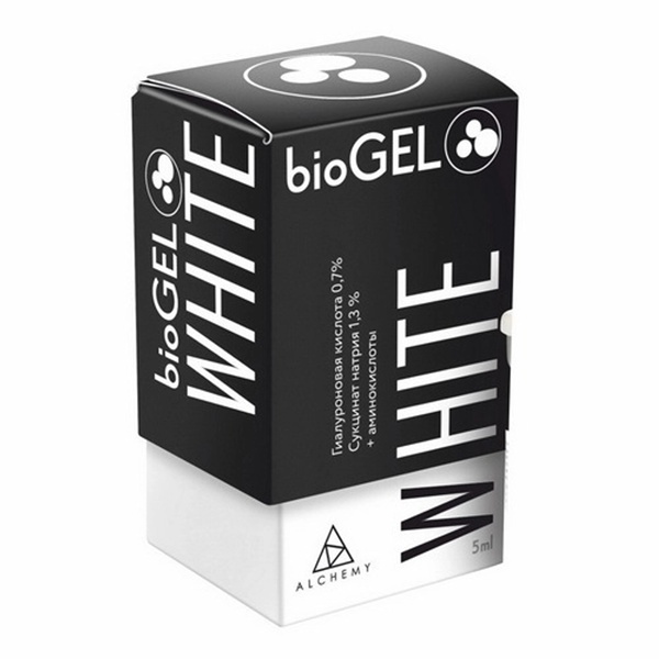 BioGEL (Россия) White BioGEL | ГК 7 мг/мл + Сукцинат Na 1,3% (5 мл.) — Биоревитализация в Казани