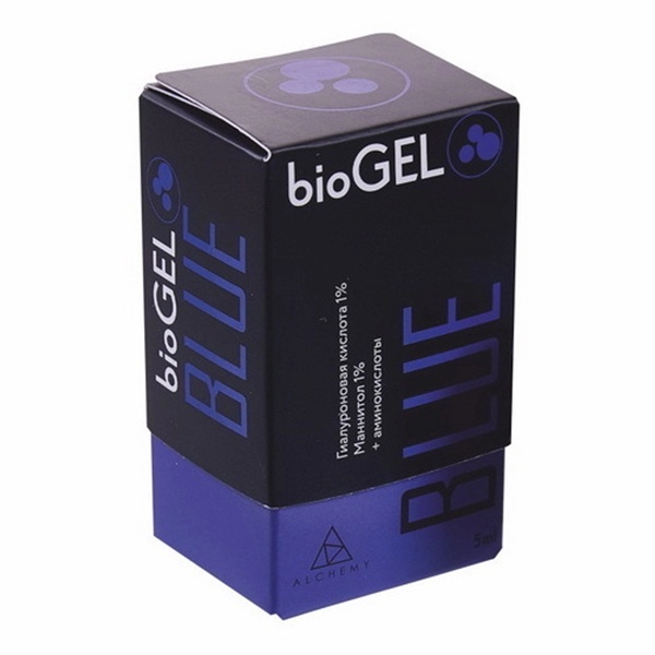 BioGEL (Россия) Blue BioGEL | ГК 10 мг/мл + Маннитол 1% (5 мл.) — Биоревитализация в Казани